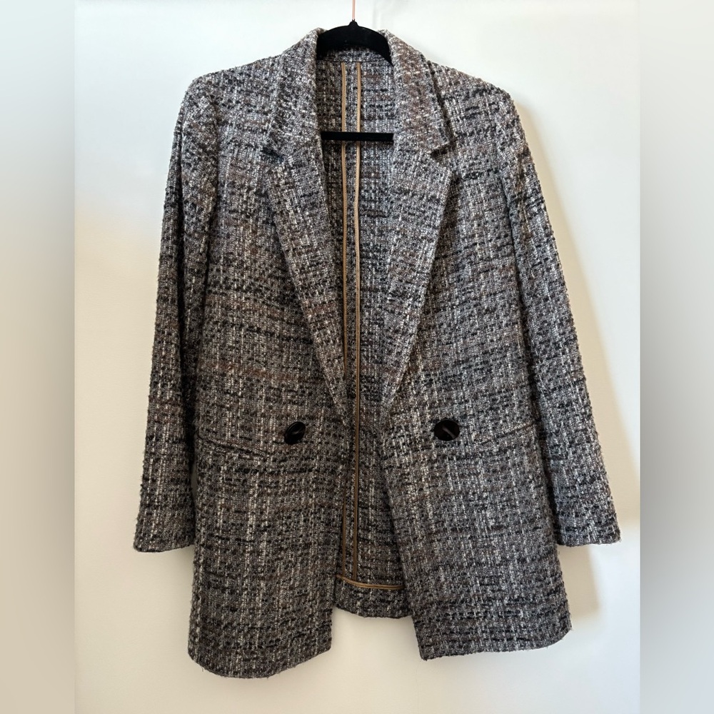 Massimo Dutti Tweed Blazer